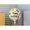 folieballon happy birthday bouwvoertuigen