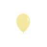10 ballonnen mat pastel geel (5 inch)