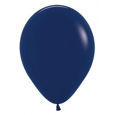 12 ballonnen marineblauw (gewoon formaat)
