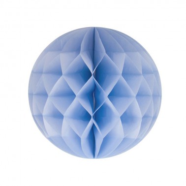 honeycomb lichtblauw diameter 20cm
