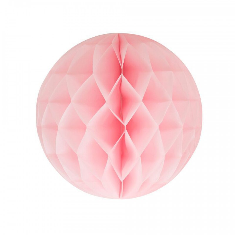 honeycomb lichtroze diameter 15cm